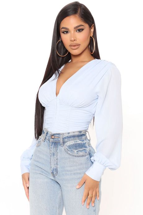 Blusa de manga comprid
