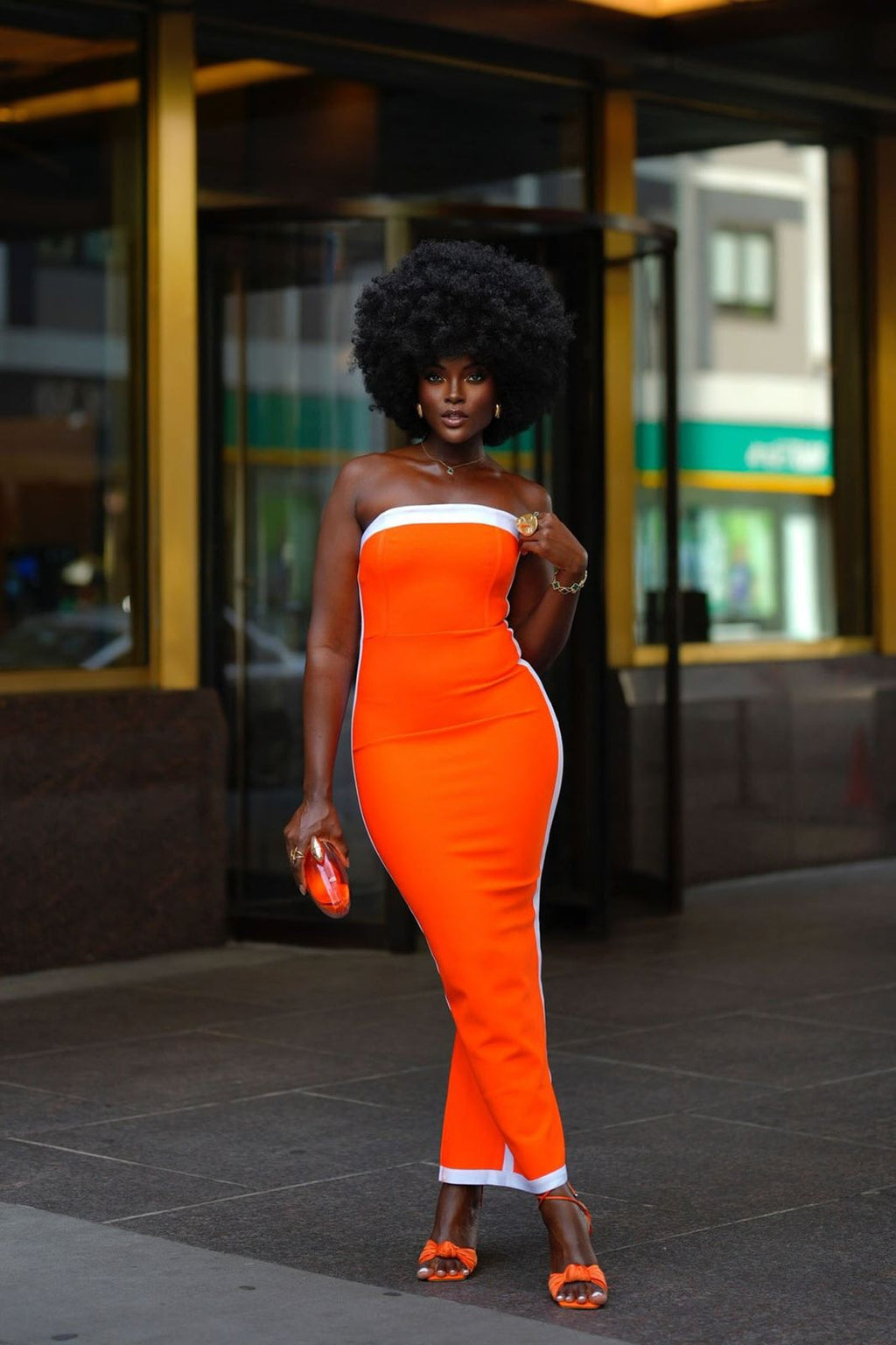 Vestido maxi bandage