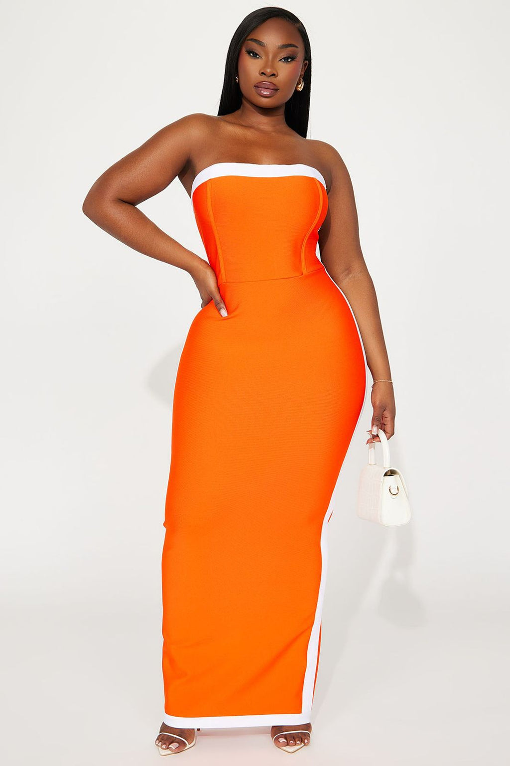 Vestido maxi bandage