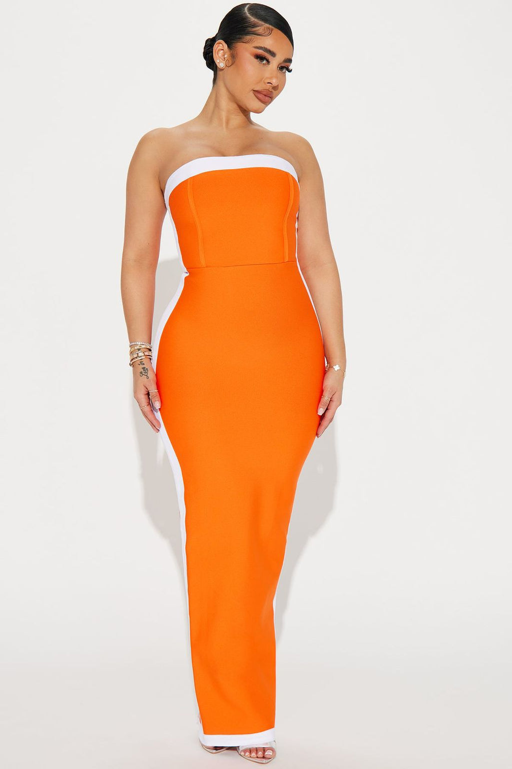Vestido maxi bandage