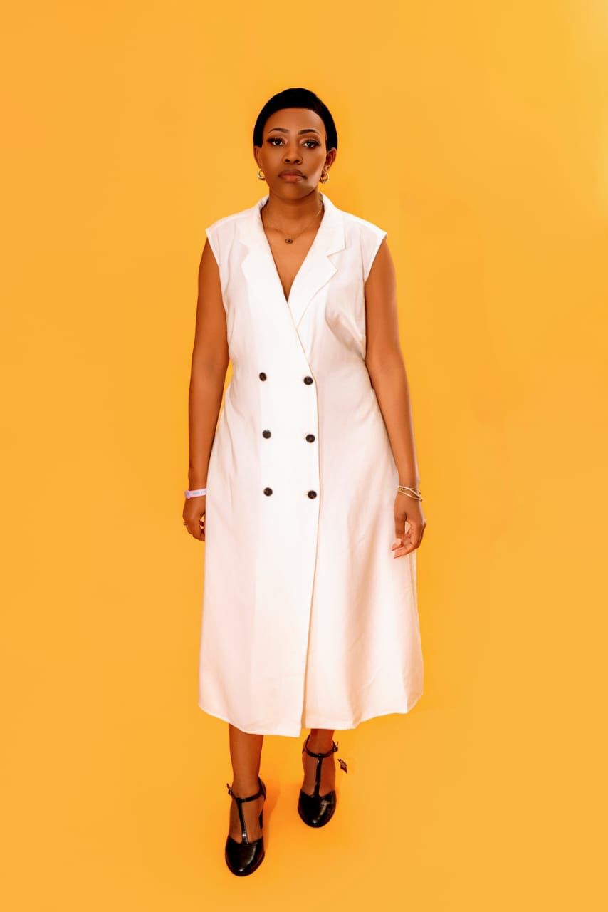Vestido estilo blazer