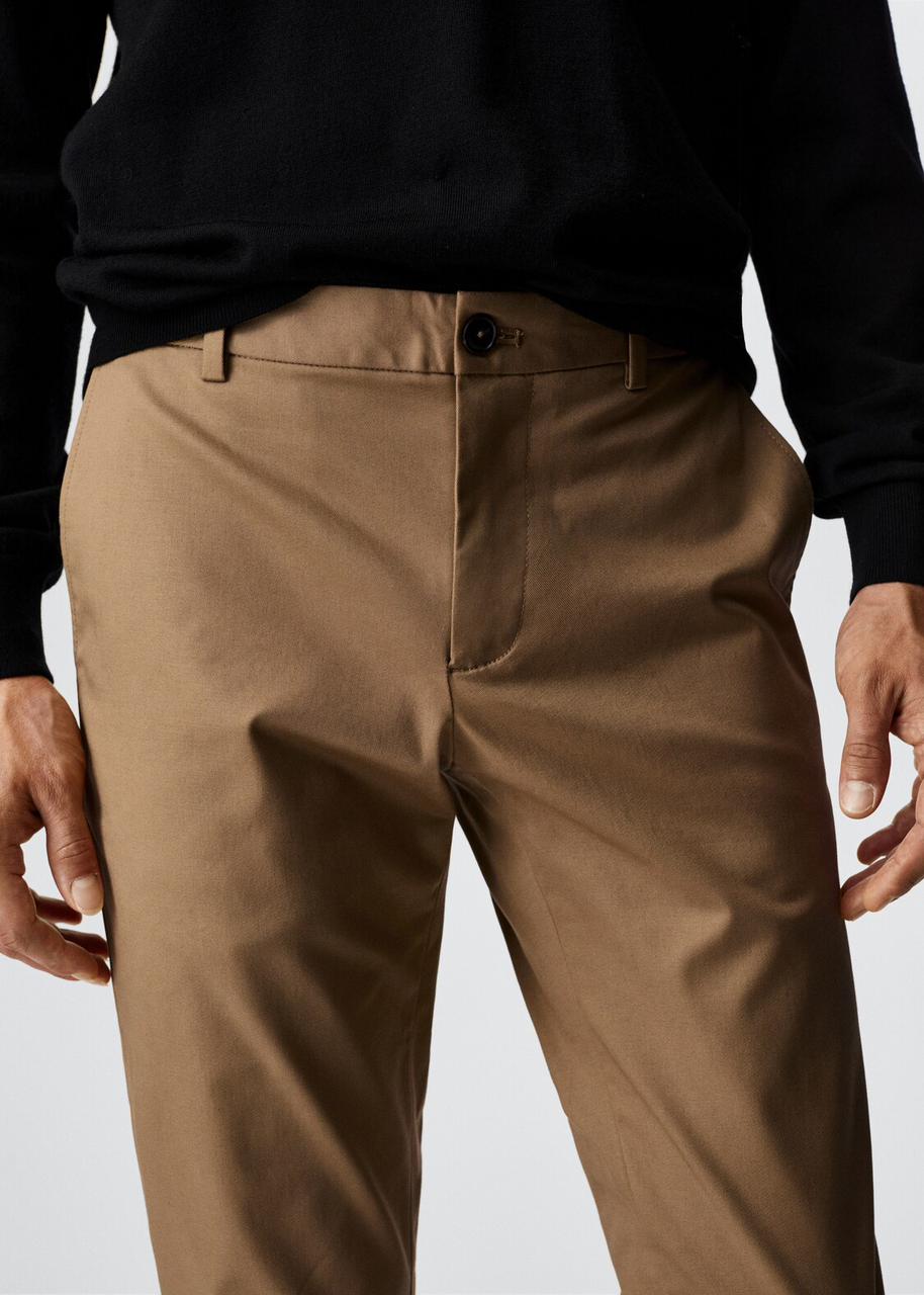 Calças estilo chino