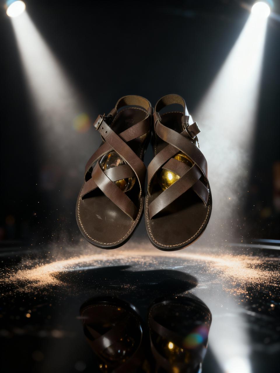 Sandálias masculinas Mango