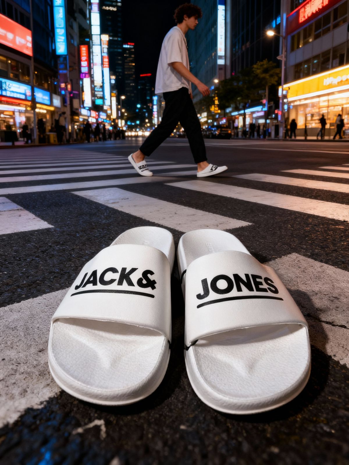 Chinelo slide Jack & Jones
