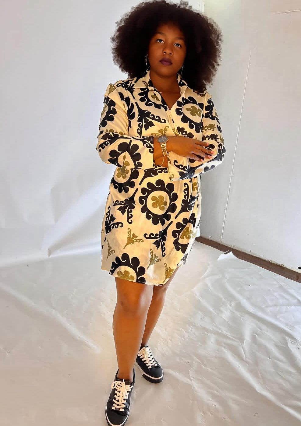 Vestido estilo camisa