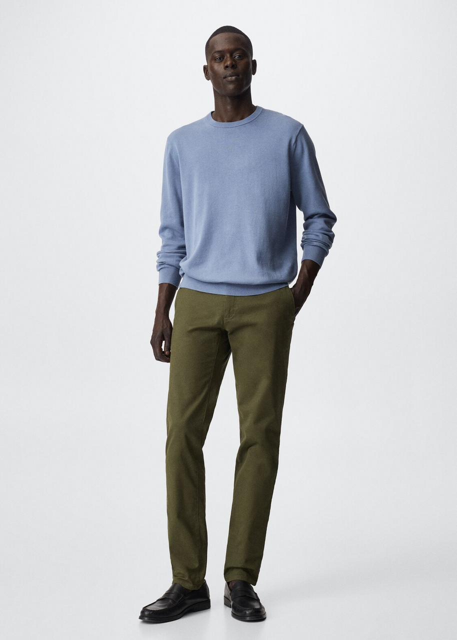 Calças estilo chino