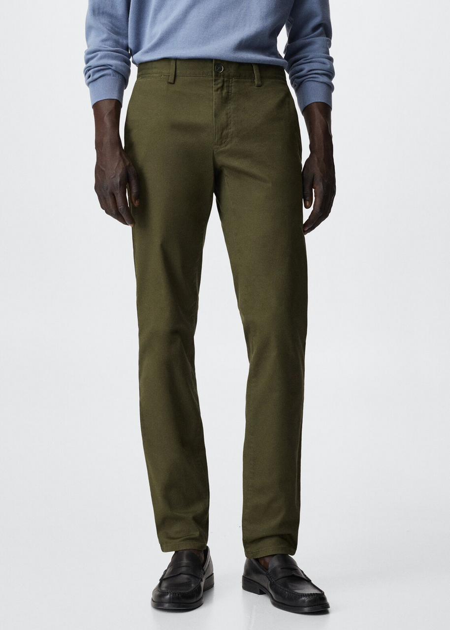 Calças estilo chino
