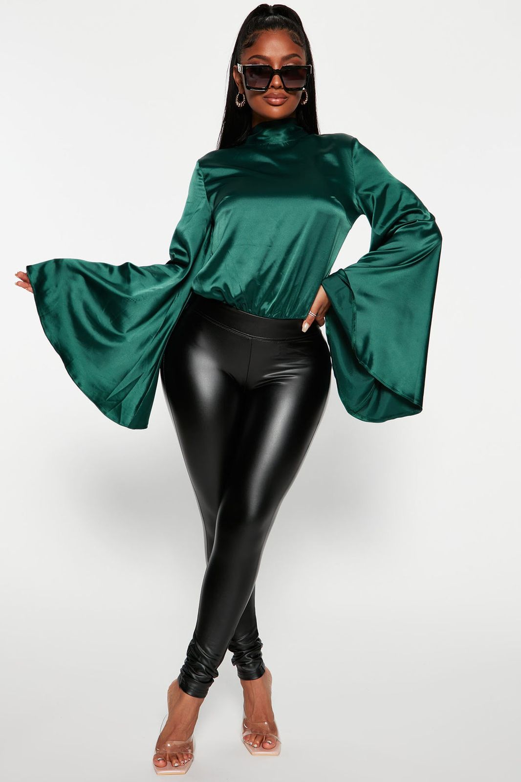 Cetim verde