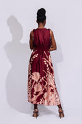 Vestido longo fluido